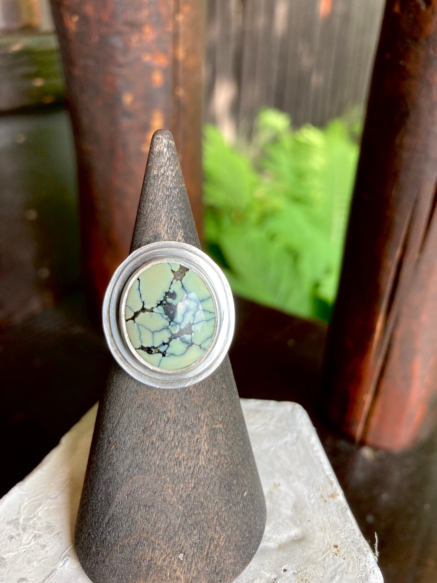 Emerald Basin Variscite Ring